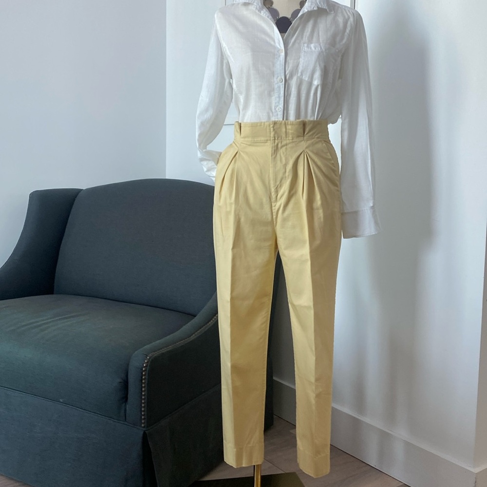 Cotton pants by Equipment.